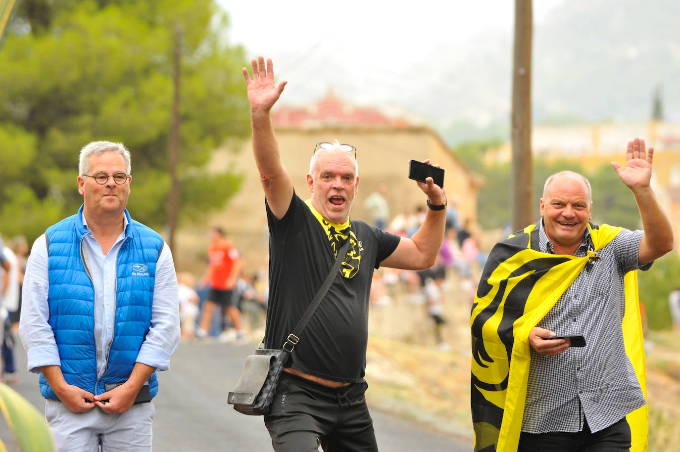 La llegada a Caravaca de la Vuelta, en imágenes