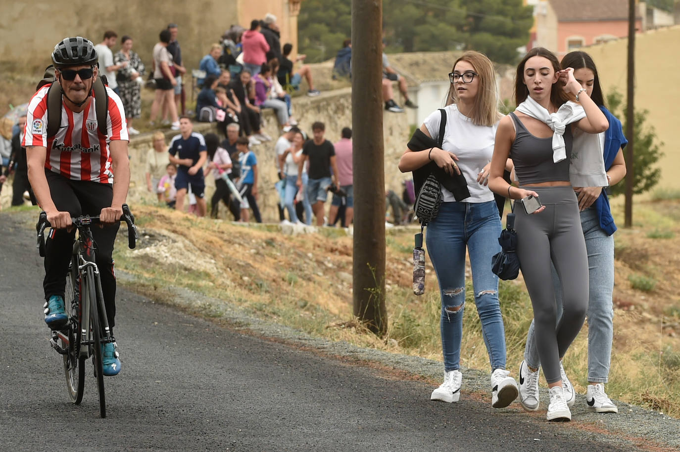 La llegada a Caravaca de la Vuelta, en imágenes