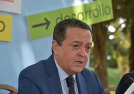 El presidente de la Croem, José María Albarracín, en una imagen de archivo.