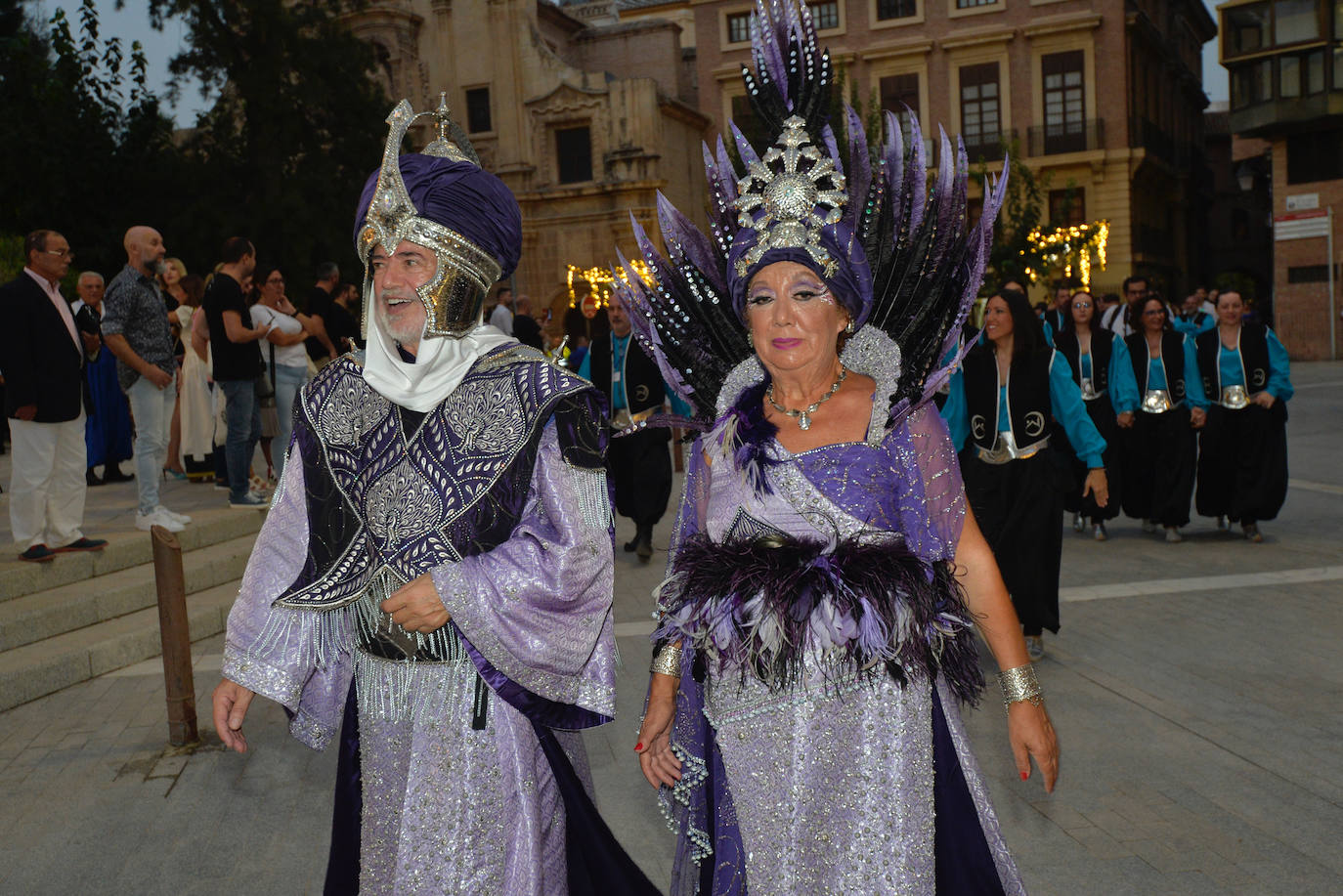 Las imágenes del pregón de Moros y Cristianos de Murcia