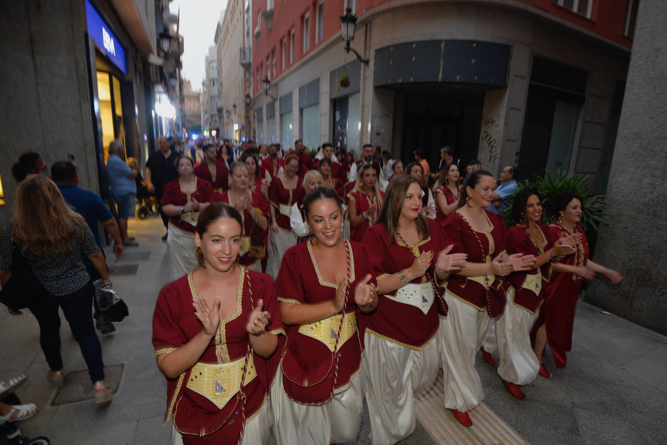 Las imágenes del pregón de Moros y Cristianos de Murcia