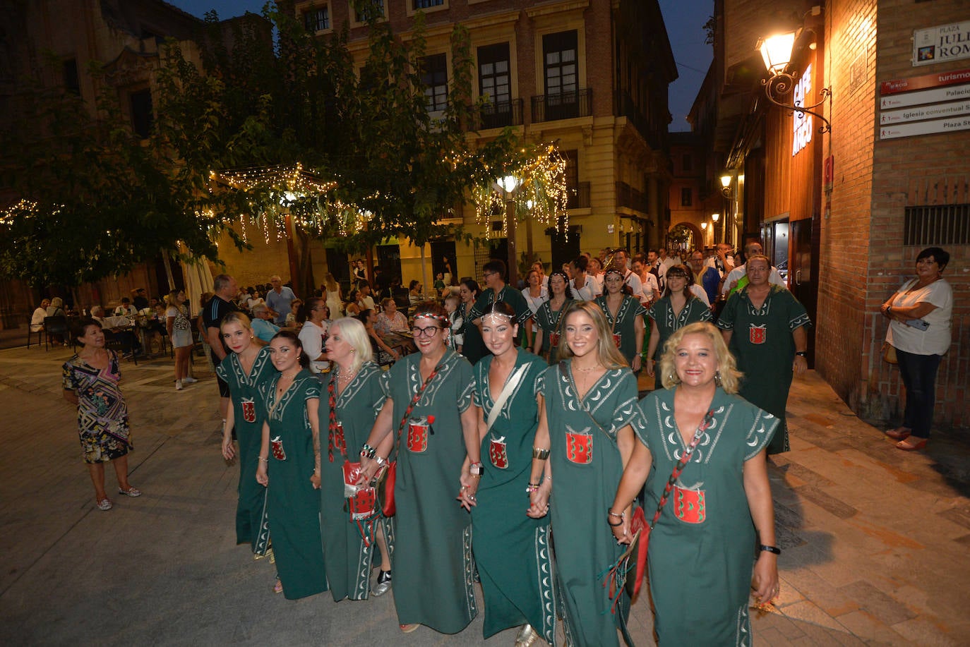 Las imágenes del pregón de Moros y Cristianos de Murcia