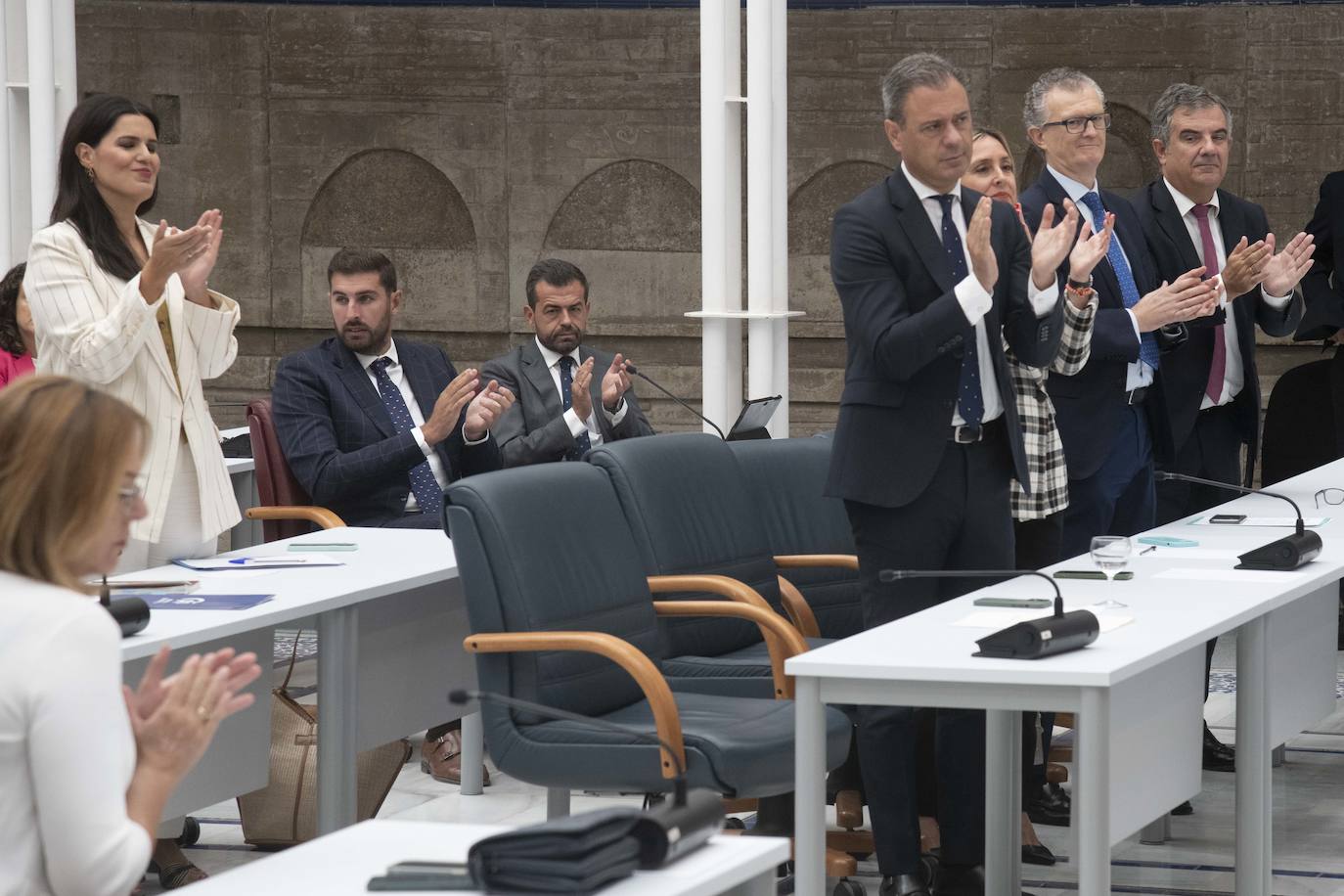 La primera sesión del debate de investidura, en imágenes