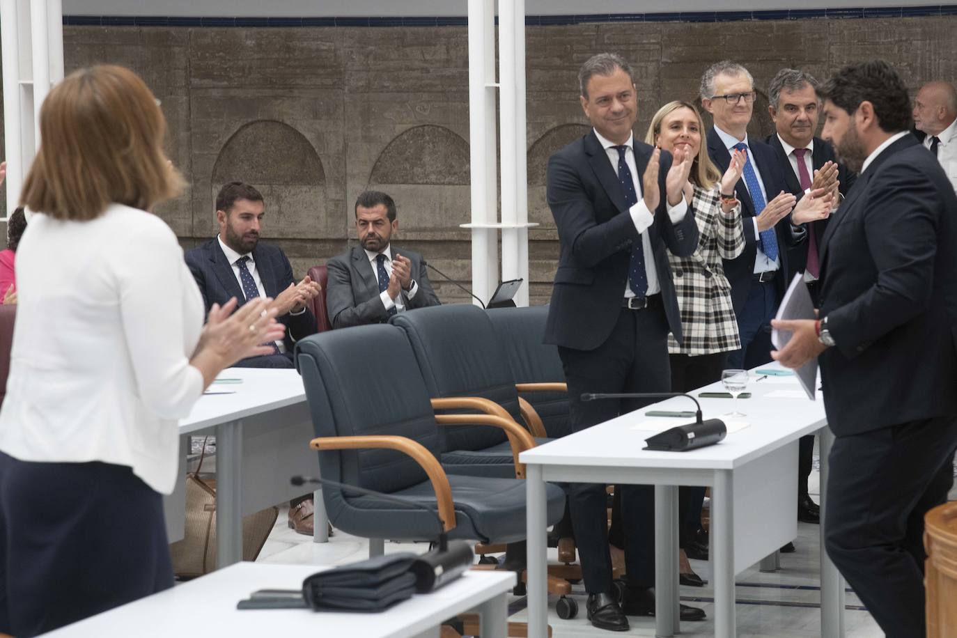 La primera sesión del debate de investidura, en imágenes