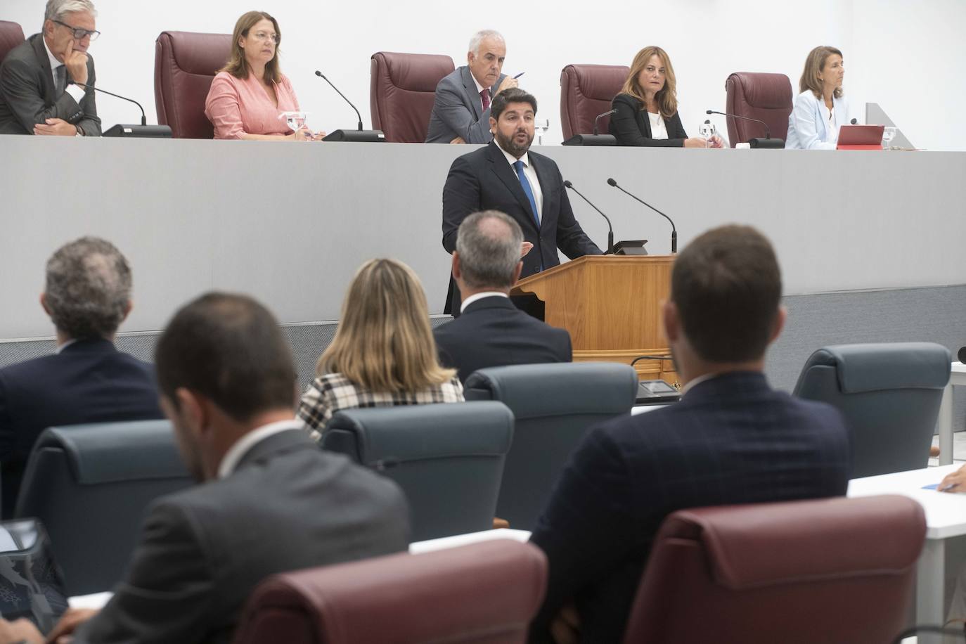 La primera sesión del debate de investidura, en imágenes