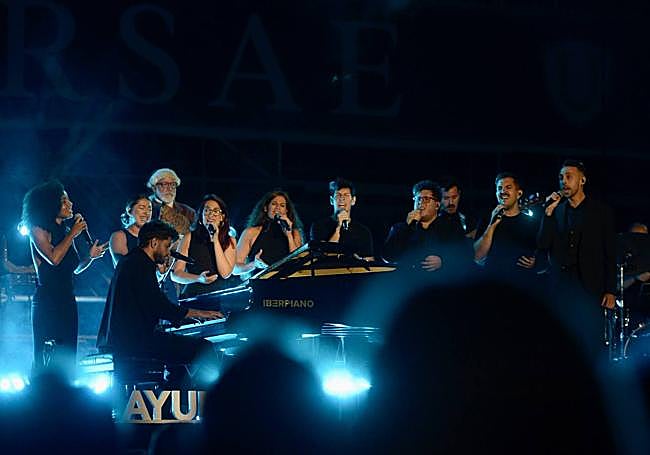 Belter Souls durante su actuación.