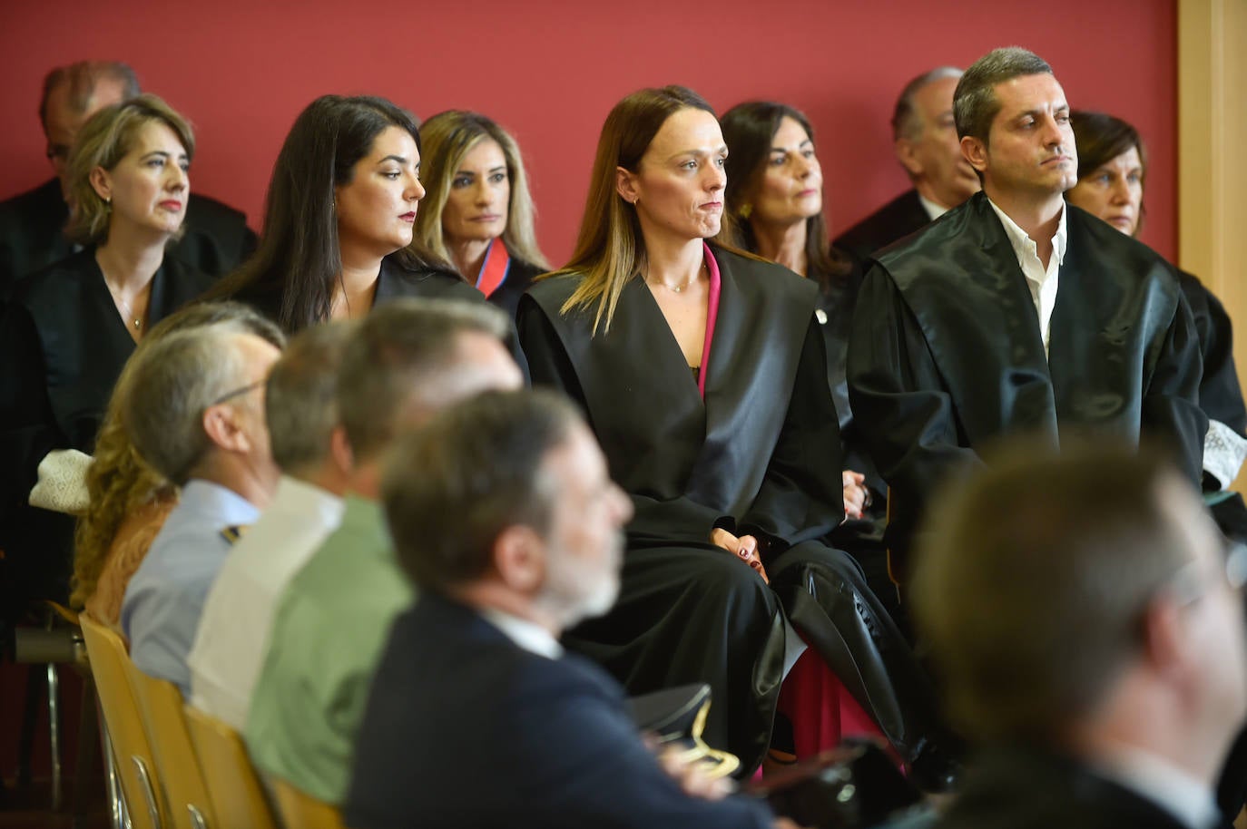 El acto de los procuradores de la Región de Murcia en la Ciudad de la Justicia, en imágenes