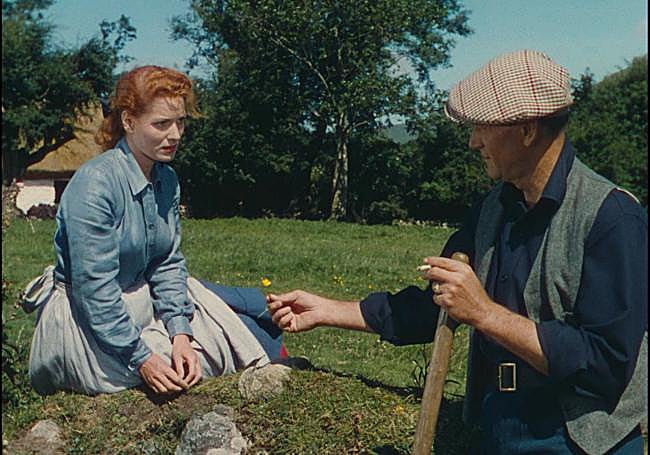Escena de 'El hombre tranquilo', de John Ford.