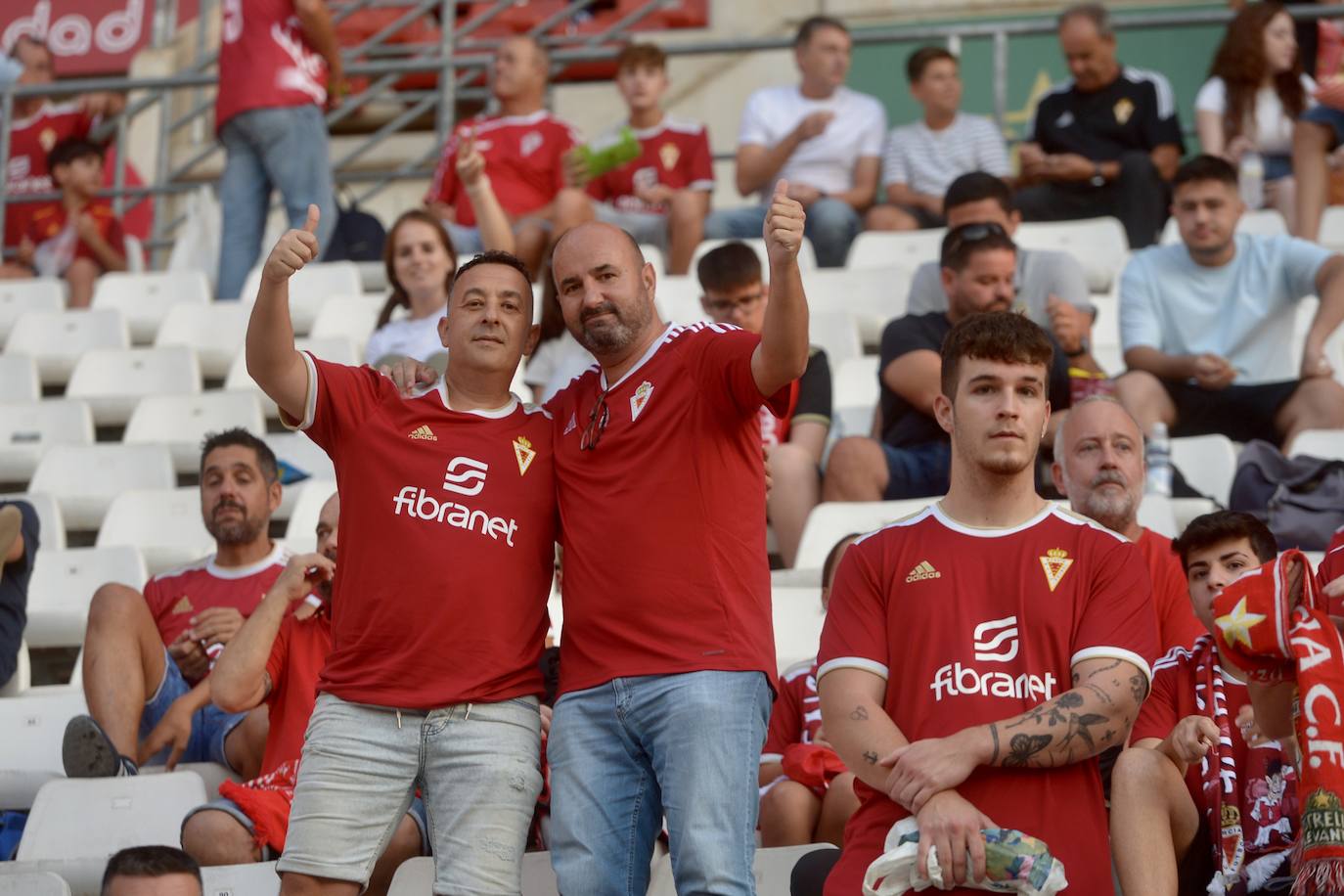 La derrota del Real Murcia frente al Atlético Sanluqueño, en imágenes