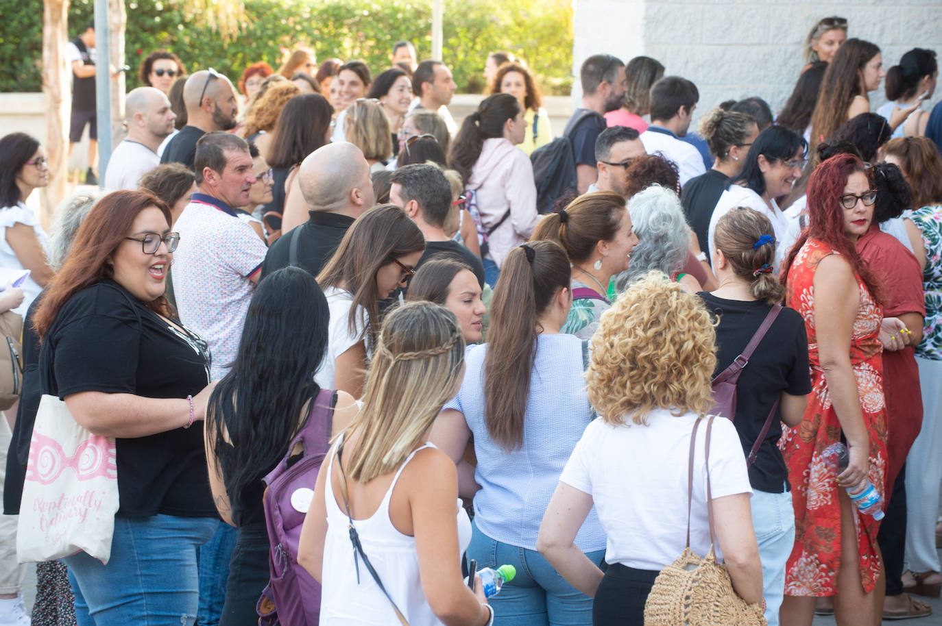 Las oposiciones a auxiliar educativo de 2023 en la Región de Murcia, en imágenes