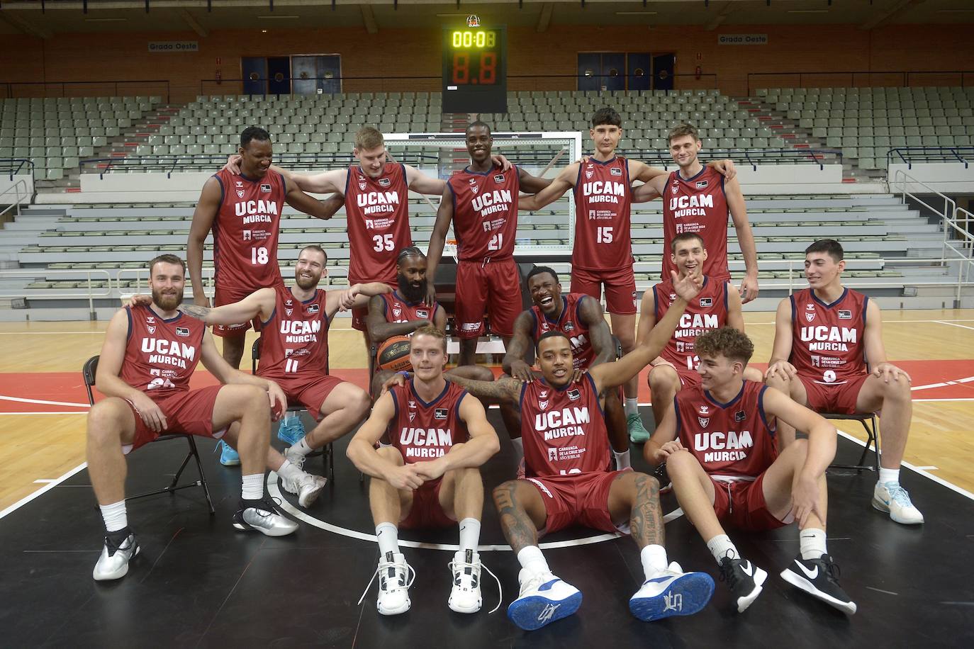 Las imágenes del &#039;Media Day&#039; del UCAM CB