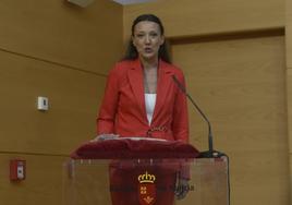 Carmen Conesa, consejera de Turismo, Cultura, Juventud y Deportes, este jueves.