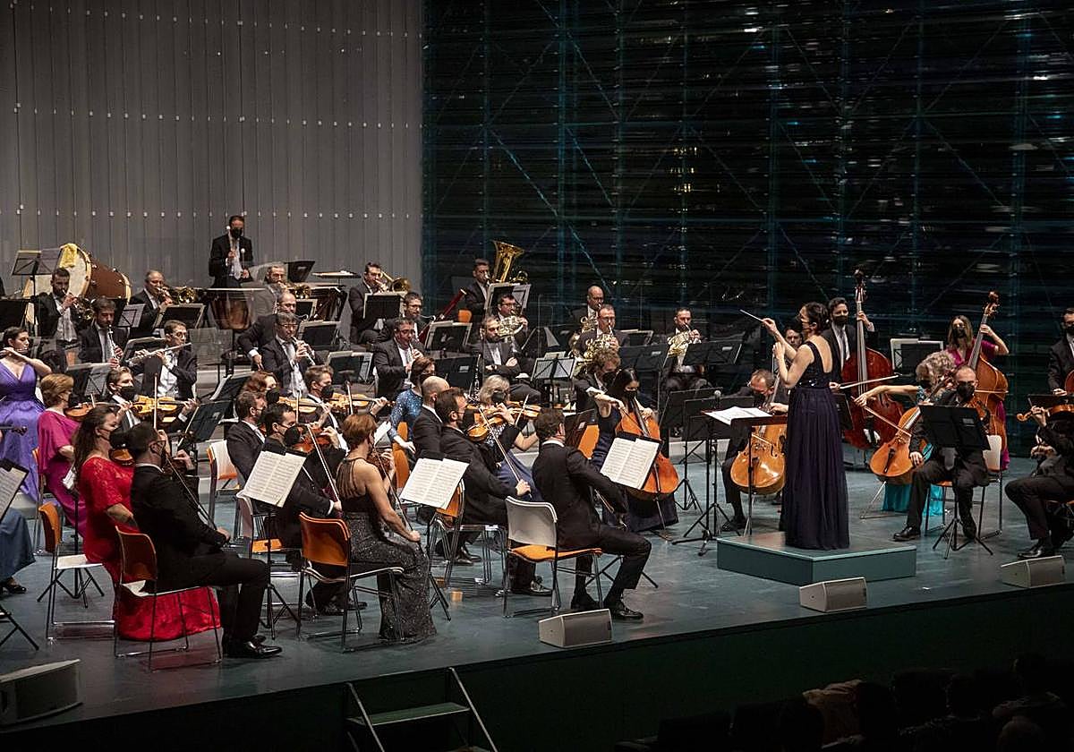 La Orquesta Sinfónica de la Región de Murcia en una imagen de archivo.