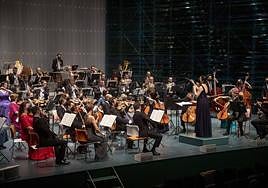 La Orquesta Sinfónica de la Región de Murcia en una imagen de archivo.