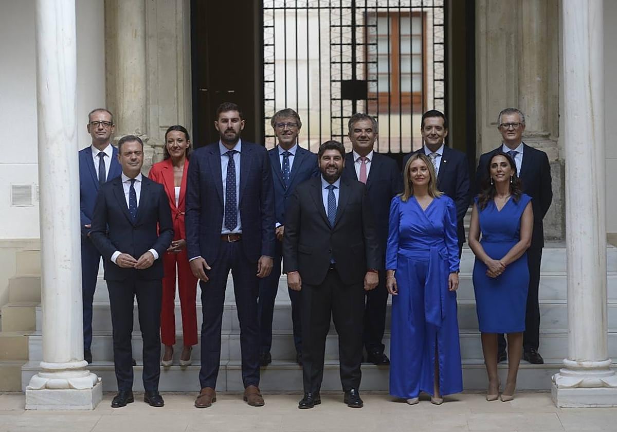 La toma de posesión de los consejeros del Gobierno regional, en imágenes