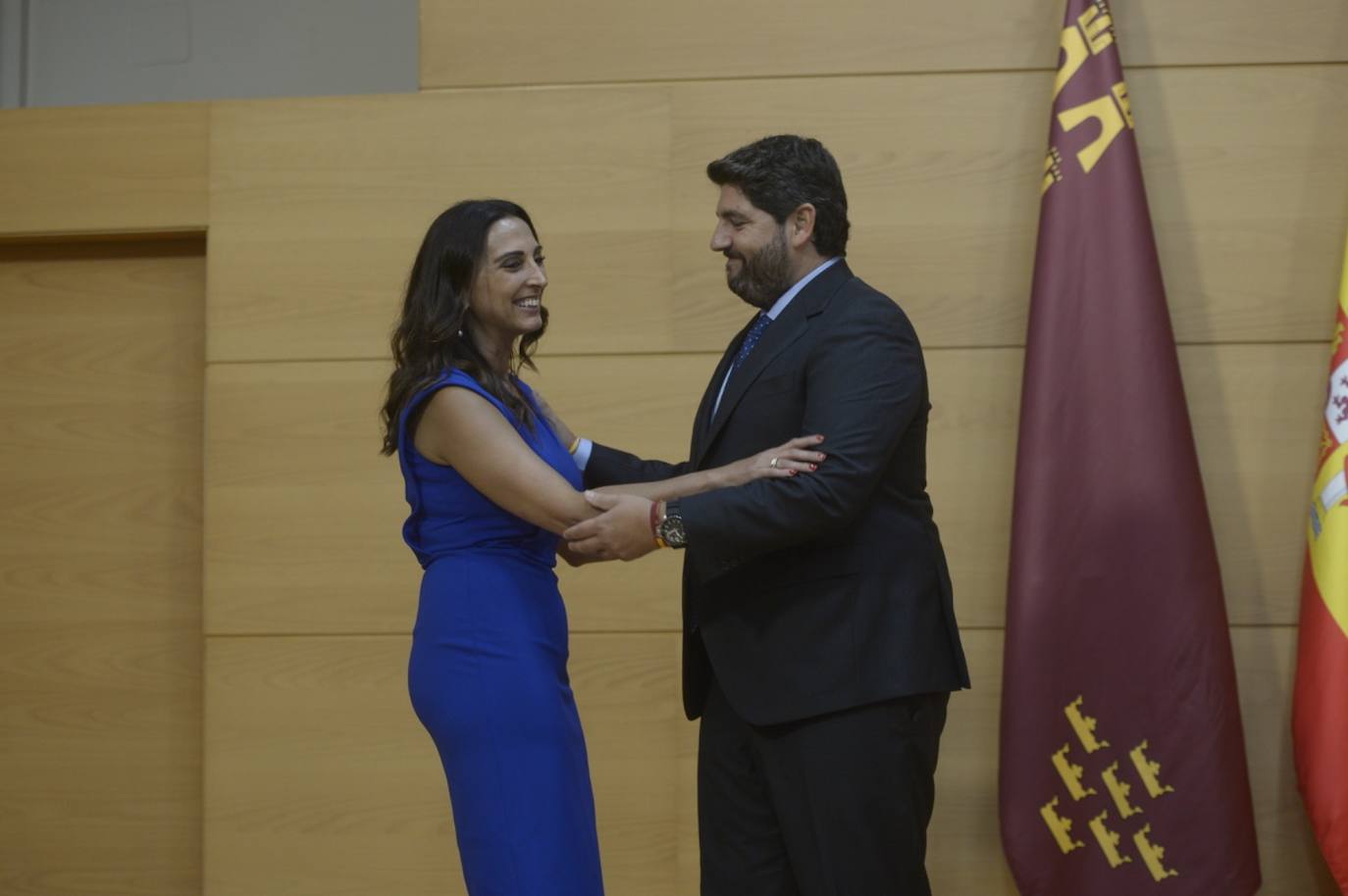 La toma de posesión de los consejeros del Gobierno regional, en imágenes