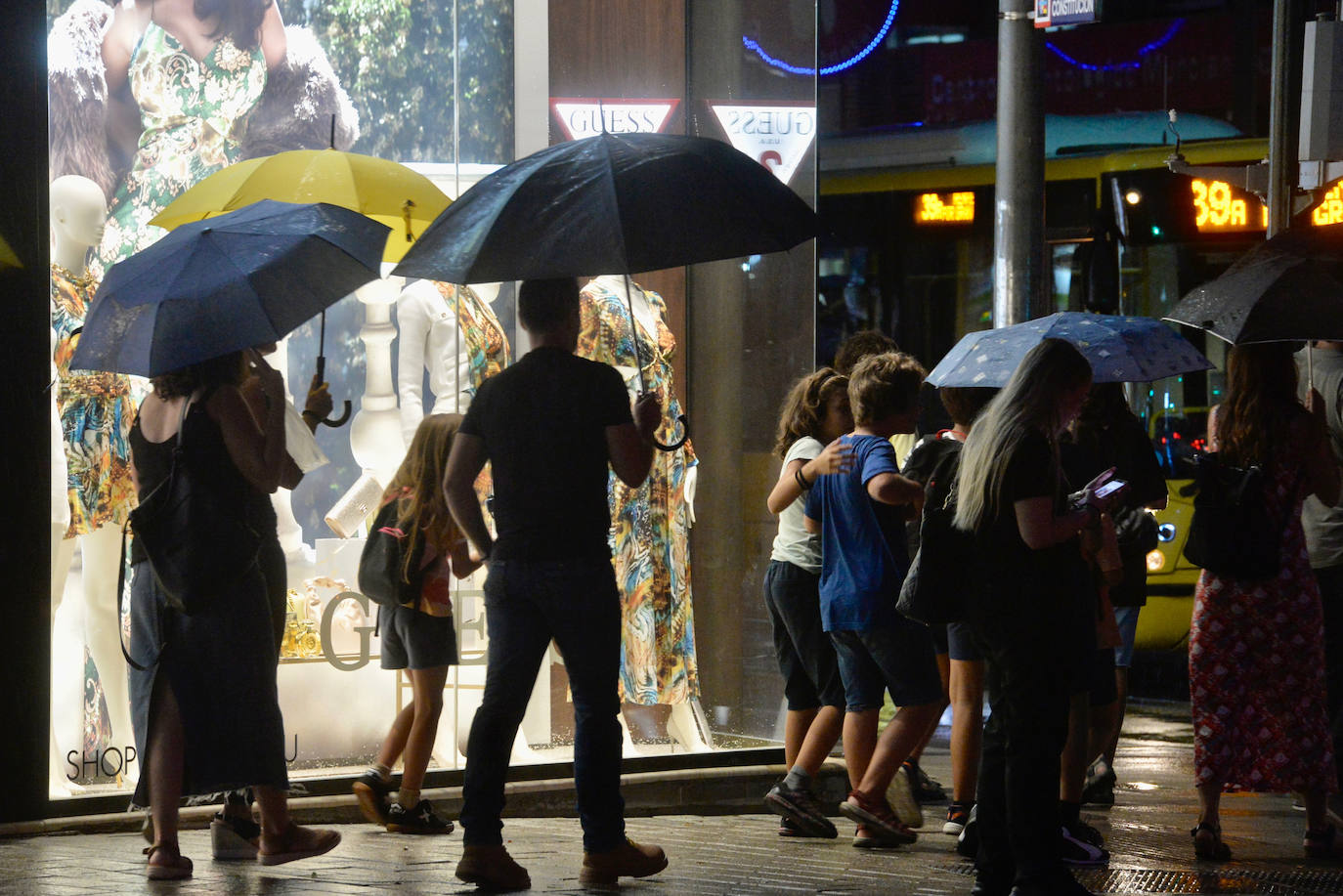 Los efectos de la lluvia en la Región de Murcia, en imágenes