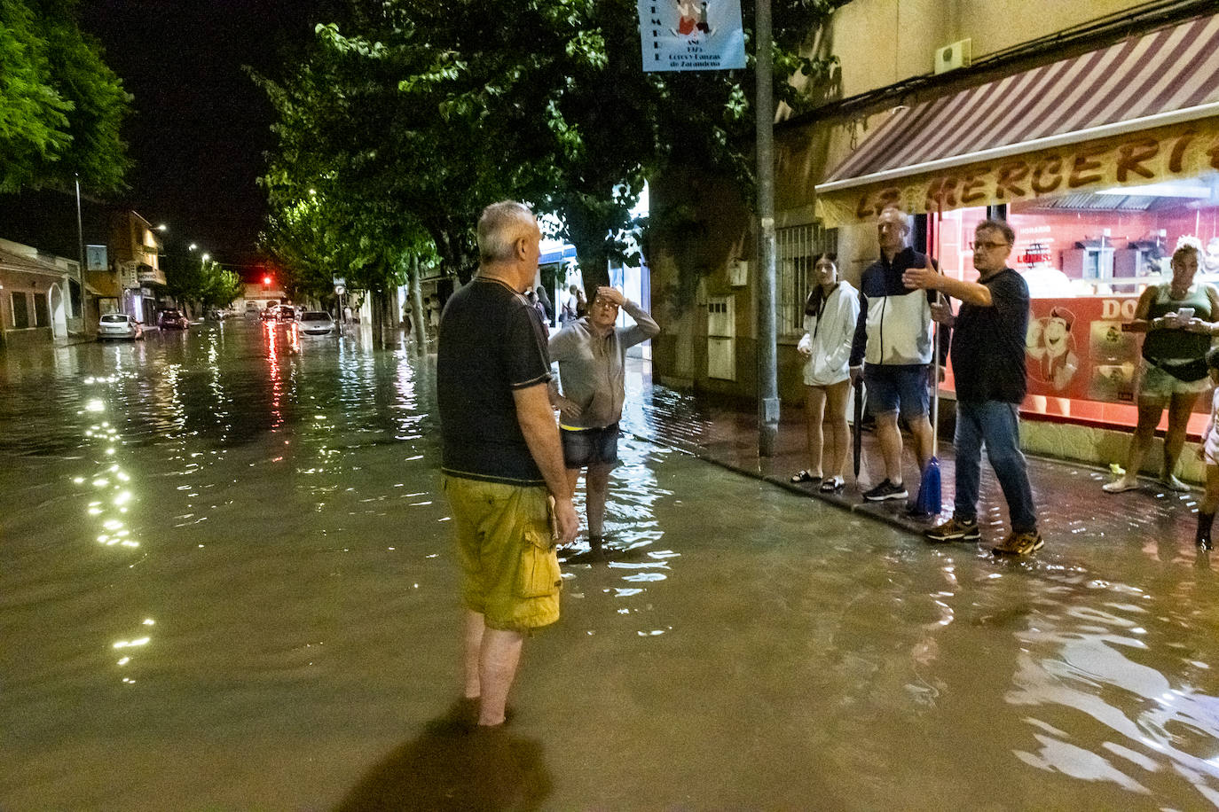 Los efectos de la lluvia en la Región de Murcia, en imágenes