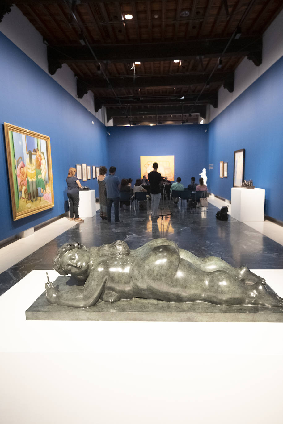 Las imágenes de la exposición de Fernando Botero en la Fundación Cajamurcia