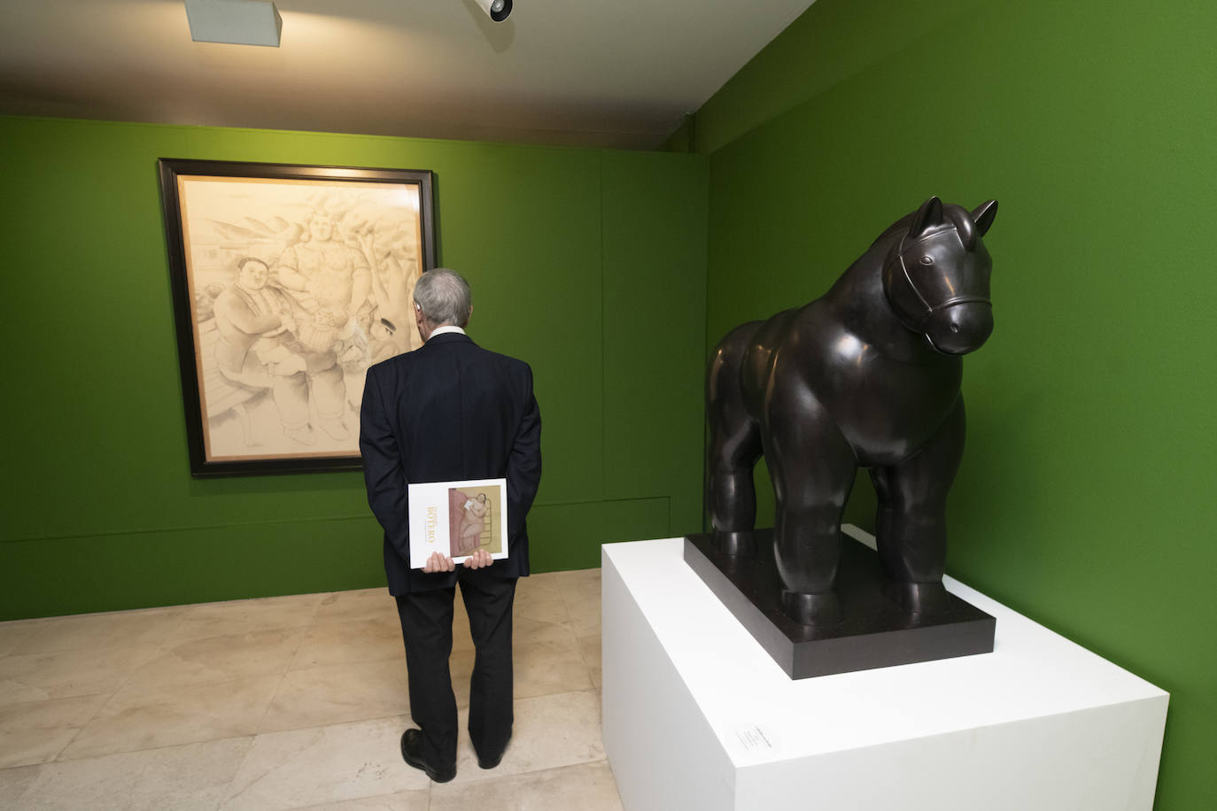 Las imágenes de la exposición de Fernando Botero en la Fundación Cajamurcia