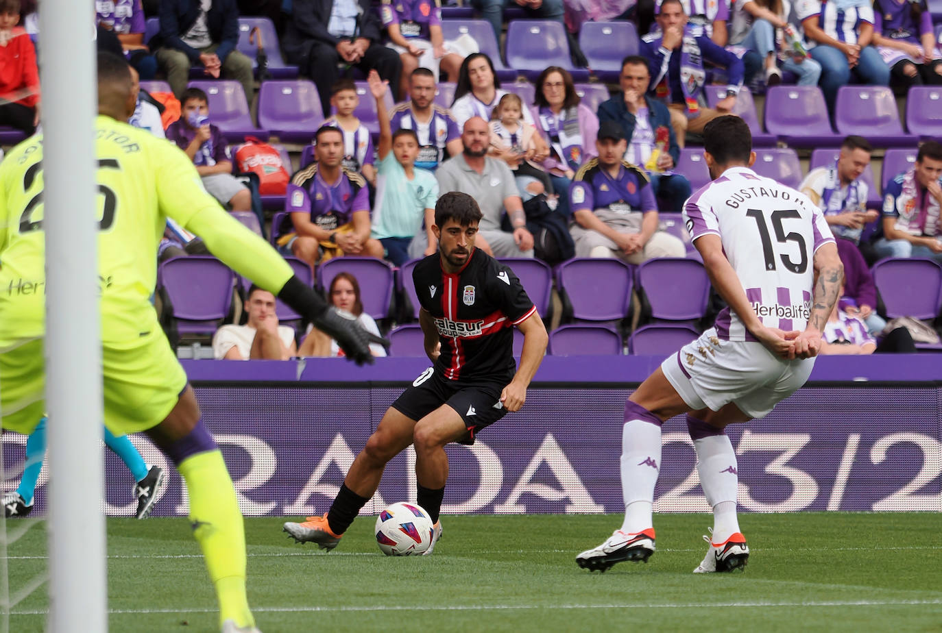 La derrota del Cartagena en Valladolid, en imágenes