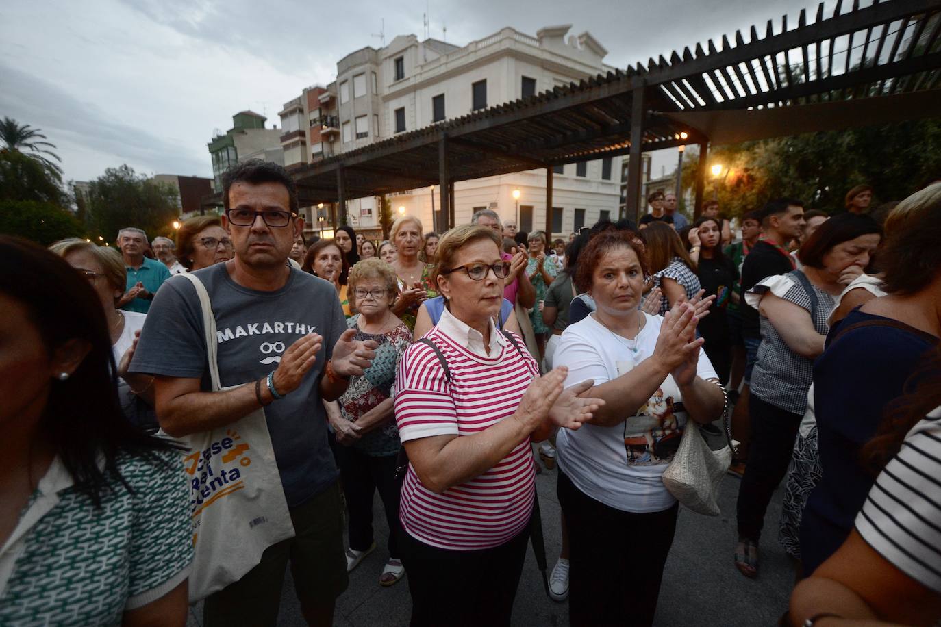 Las imágenes de la concentración en Cieza en recuerdo de Hanane