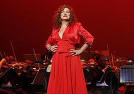 La soprano Pilar Jurado.