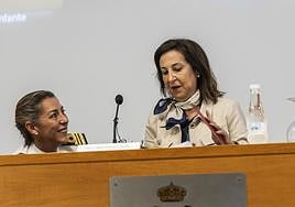 Margarita Robles asiste a la inauguración del curso académico en la AGA.