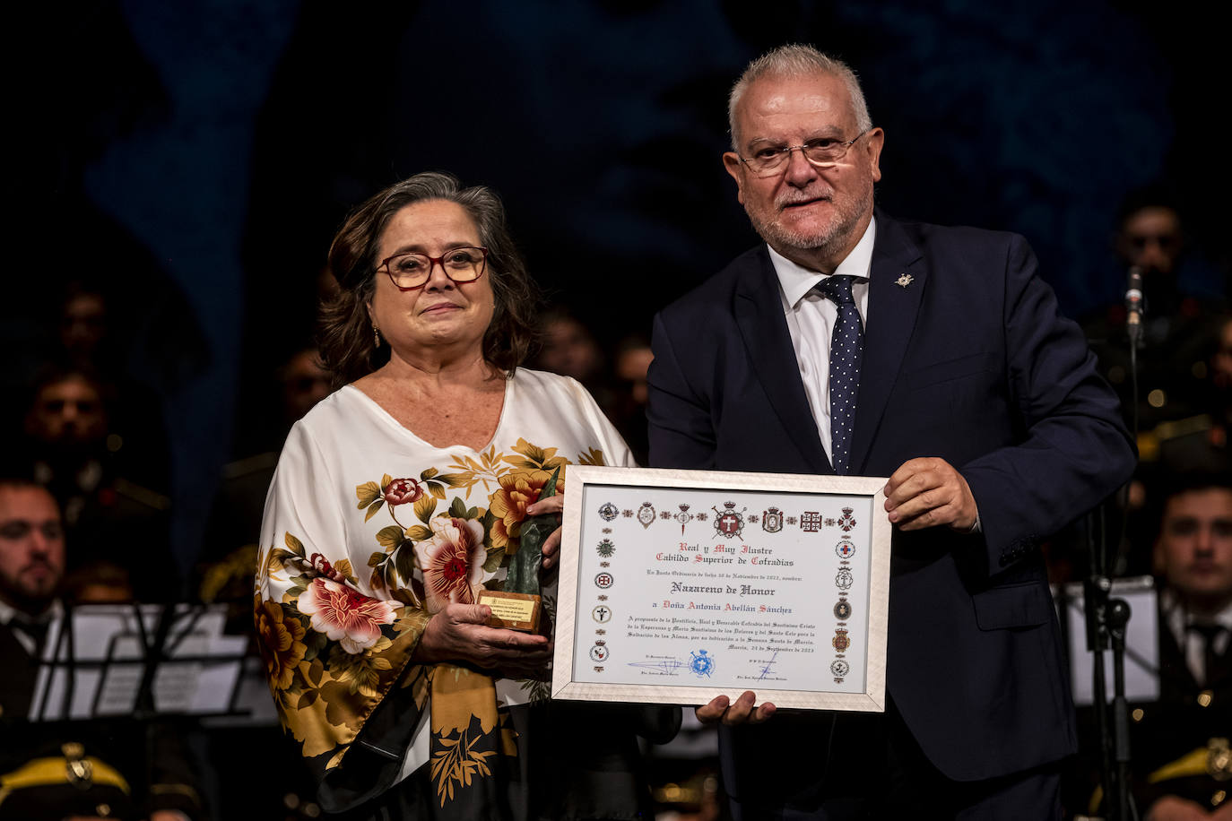 La gala de entrega de las distinciones nazarenas de Murcia, en imagénes