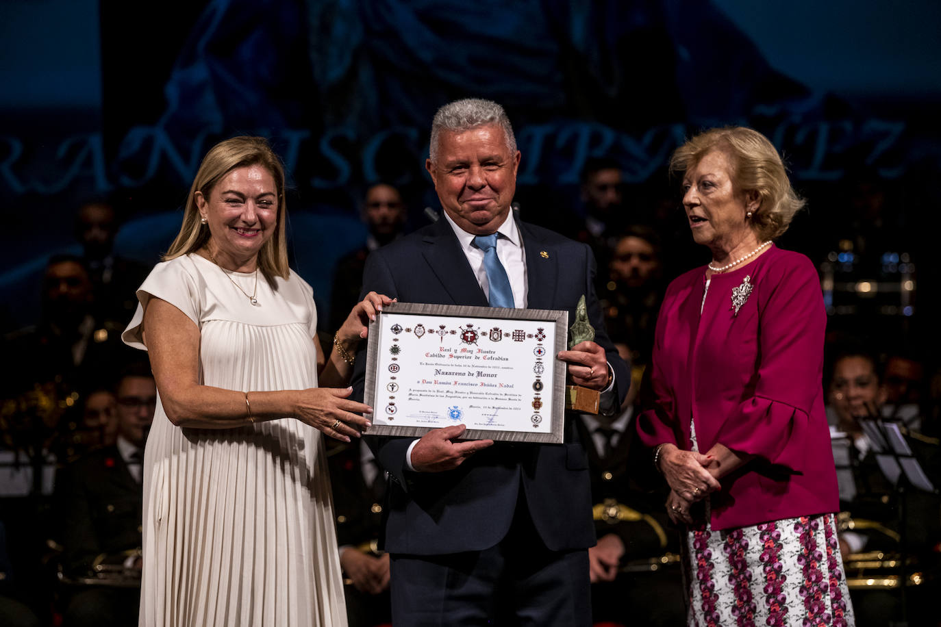 La gala de entrega de las distinciones nazarenas de Murcia, en imagénes