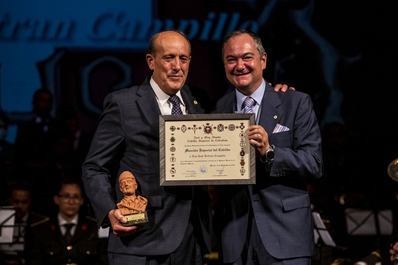 La gala de entrega de las distinciones nazarenas de Murcia, en imagénes