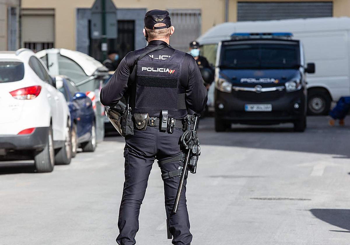 Un Policía Nacional, en una imagen de archivo.