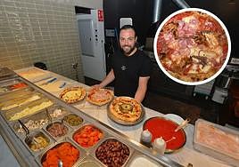 Para todos los gustos. Las pizzas se pueden preparar al gusto del consumidor, aunque la carta cuenta con creaciones suculentas. Sobre estas líneas, de anchoas y cebolla.