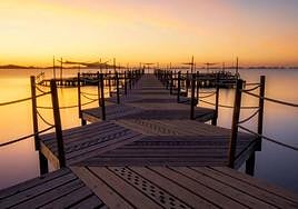 La fotografía del Mar Menor que fue elegida como uno de los rincones favoritos de España.