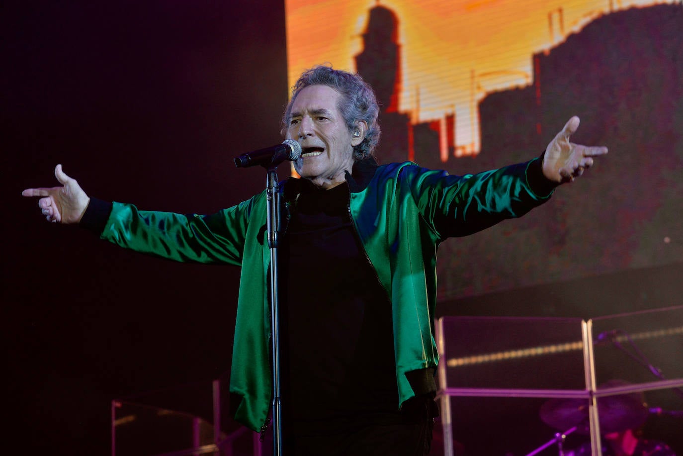 El concierto de Miguel Ríos en la Plaza de Toros de Murcia