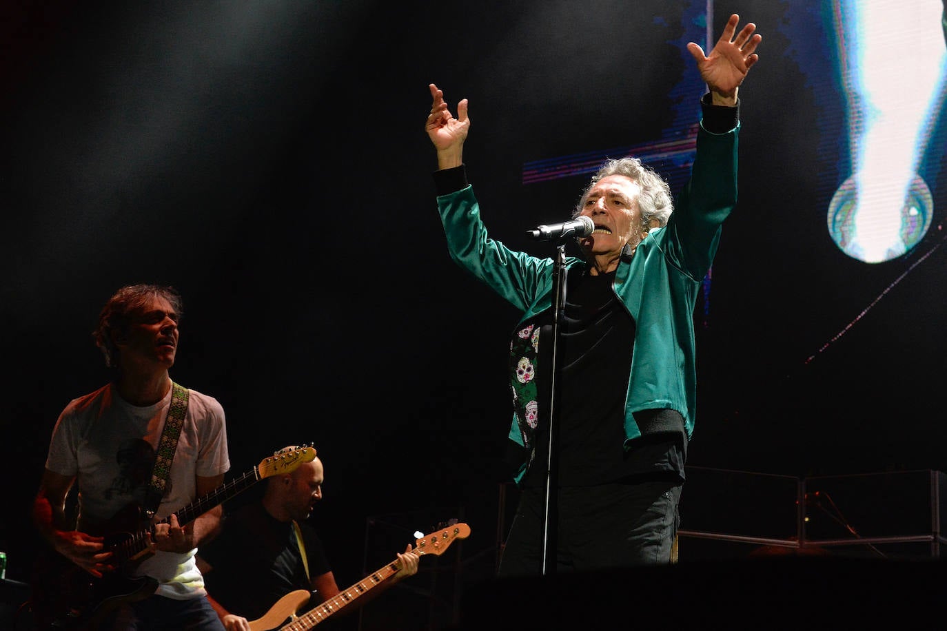 El concierto de Miguel Ríos en la Plaza de Toros de Murcia