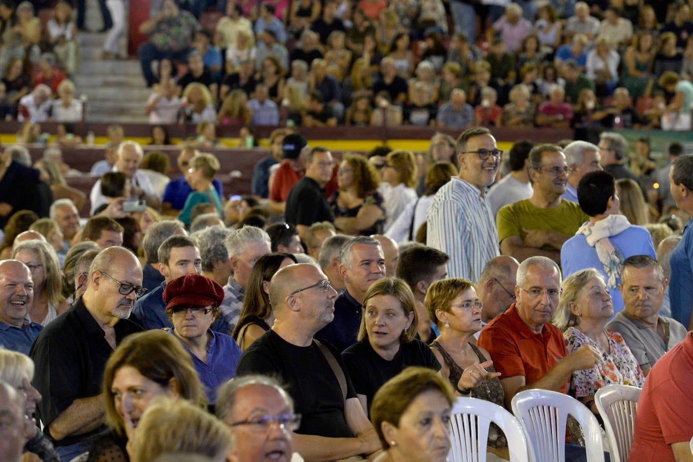 El concierto de Miguel Ríos en la Plaza de Toros de Murcia