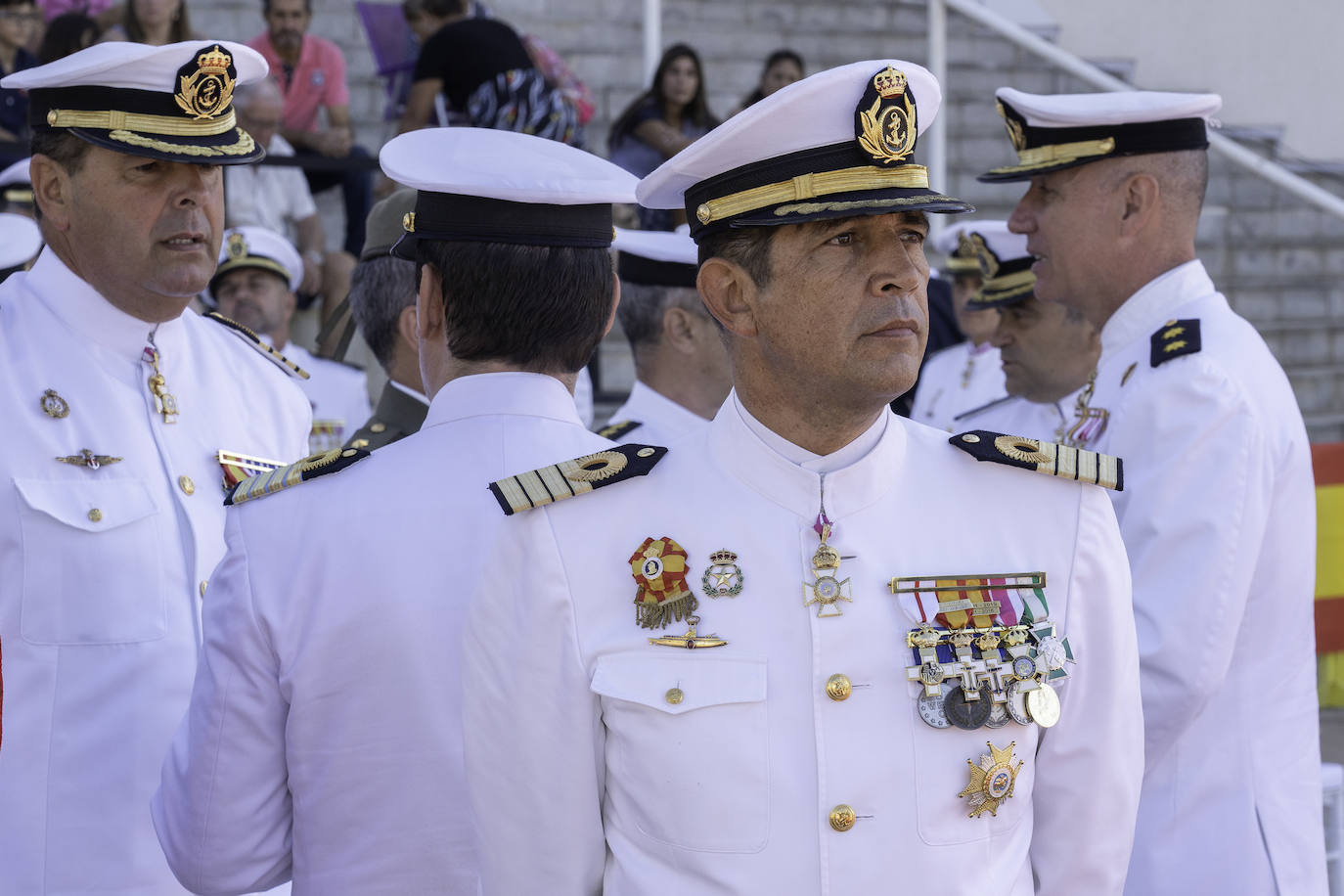 Las imágenes de la jura de bandera para civiles en Águilas
