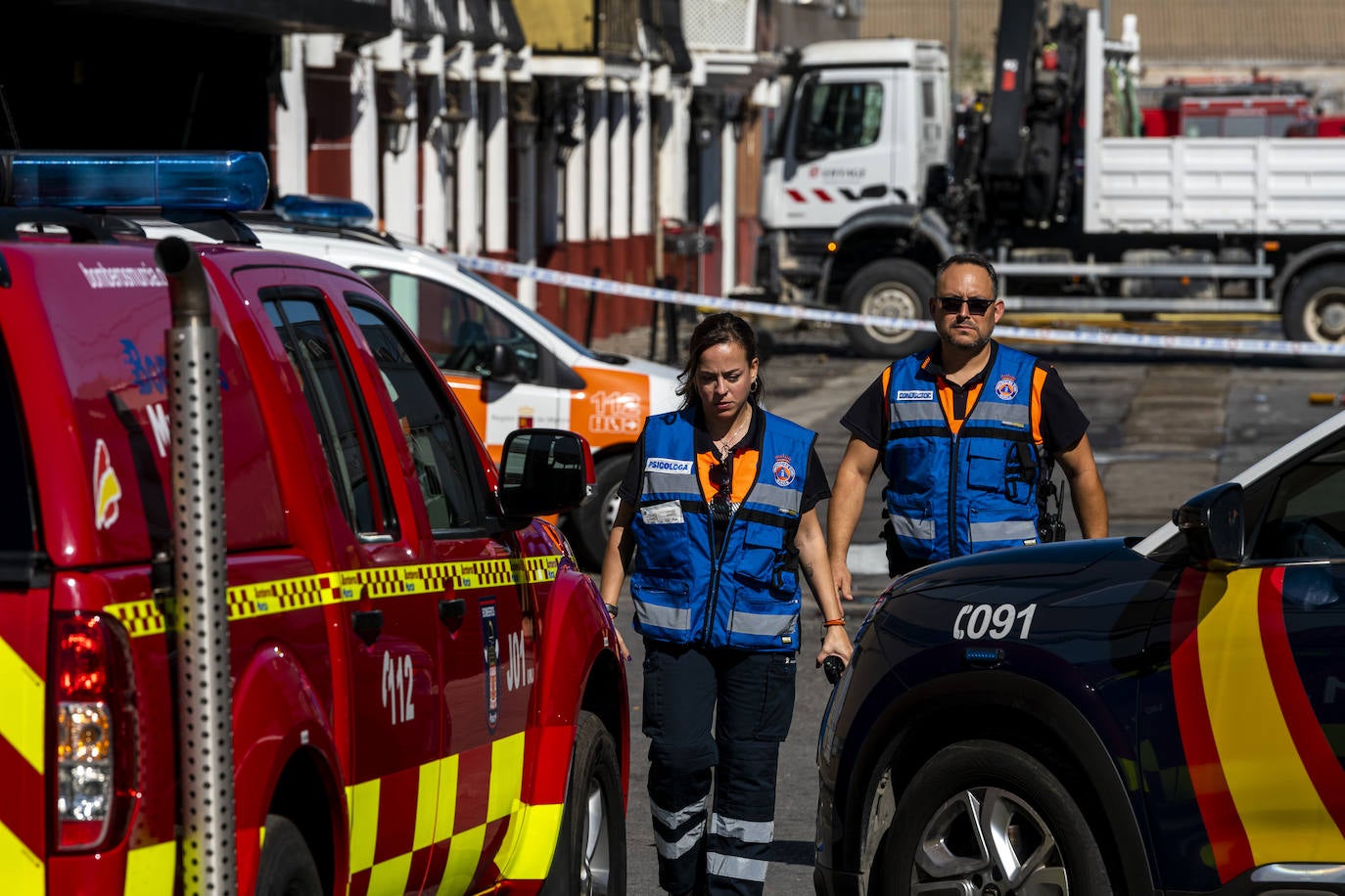 El incendio de tres discotecas de Murcia, en imágenes