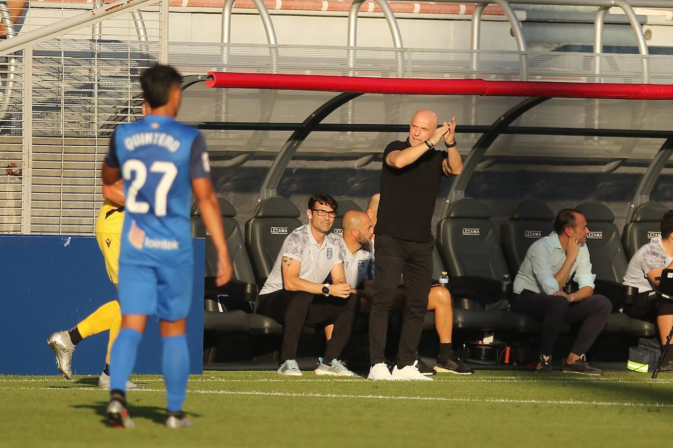 El empate del Cartagena frente al Amorebieta, en imágenes