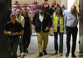 López Miras, esta domingo, en el Palacio de los Deportes.