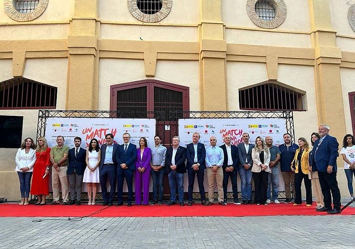 Todas las entidades participantes en la presentación de la iniciativa #UnMatchxUvaVida.