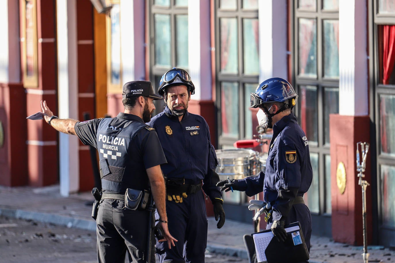 La Policía Científica ya trabaja en la &#039;zona cero&#039;