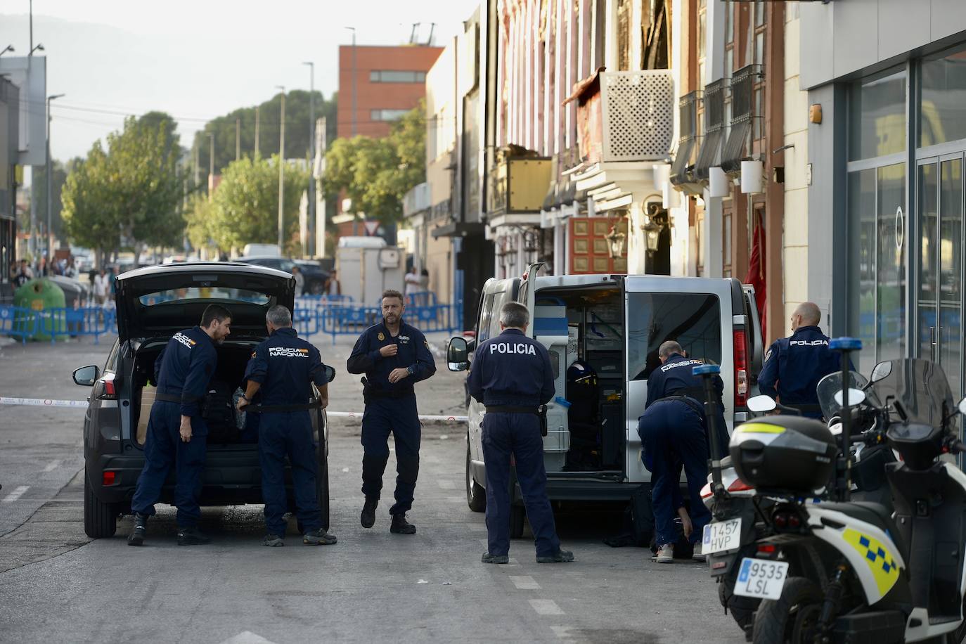 La Policía Científica ya trabaja en la &#039;zona cero&#039;