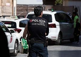 Policía Local de Cartagena en una imagen de archivo.