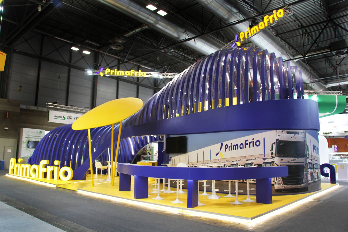 El estand de Primafrio en la feria Fruit Attraction, en imágenes