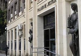 Edificio del Palacio de Justicia de Murcia.