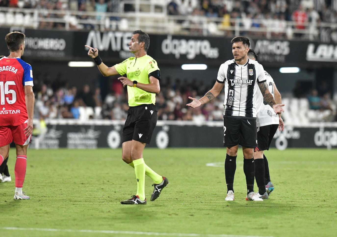 La derrota del Cartagena frente al Espanyol, en imágenes