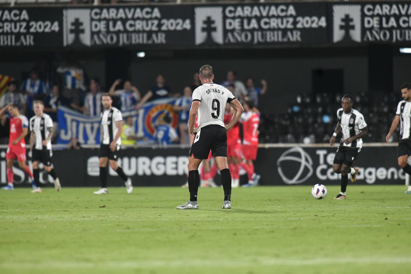 La derrota del Cartagena frente al Espanyol, en imágenes