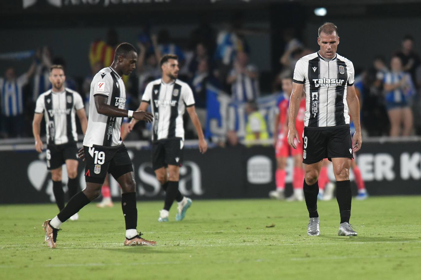 La derrota del Cartagena frente al Espanyol, en imágenes
